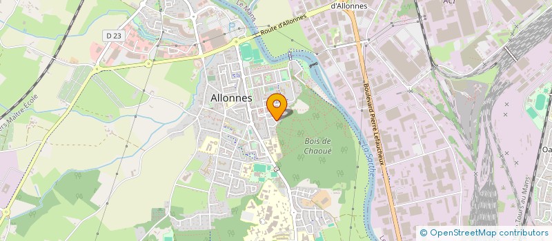 localisation de l'entreprise MONSIEUR LEO ANDRE-MASSE  BELLEY