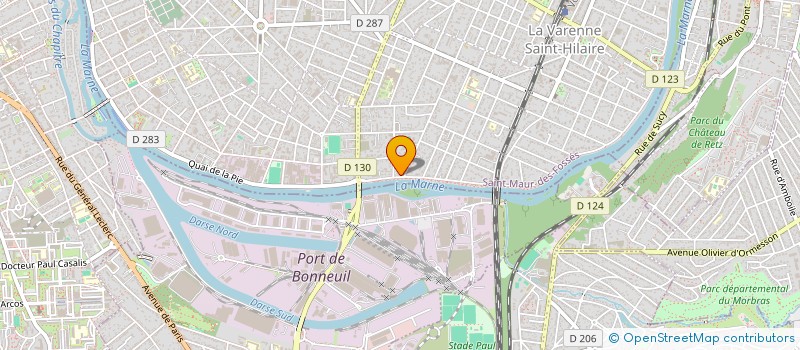 localisation de l'entreprise MONSIEUR LEO ARGENCE à SAINT-MAUR-DES-FOSSES