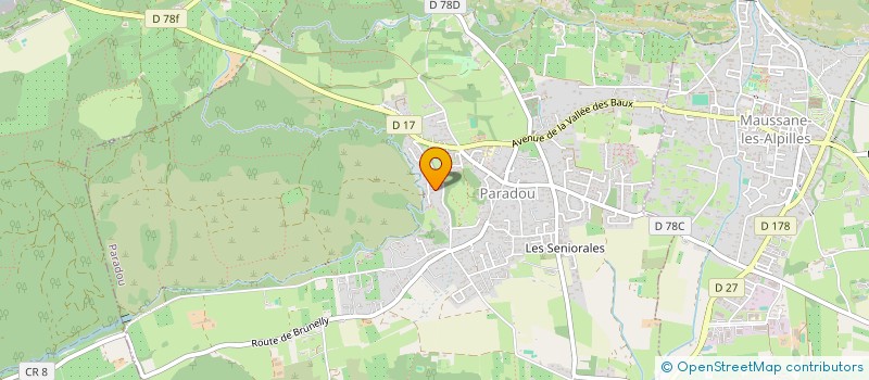 localisation de l'entreprise MONSIEUR LEO ARMAND à MAUSSANE-LES-ALPILLES