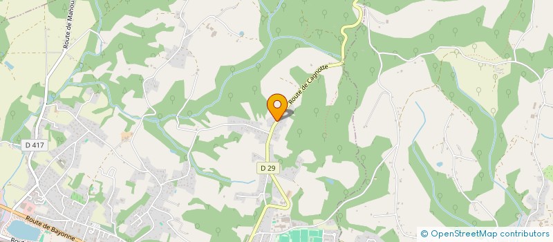 localisation de l'entreprise MONSIEUR LEO ARNAUD  PEYREHORADE