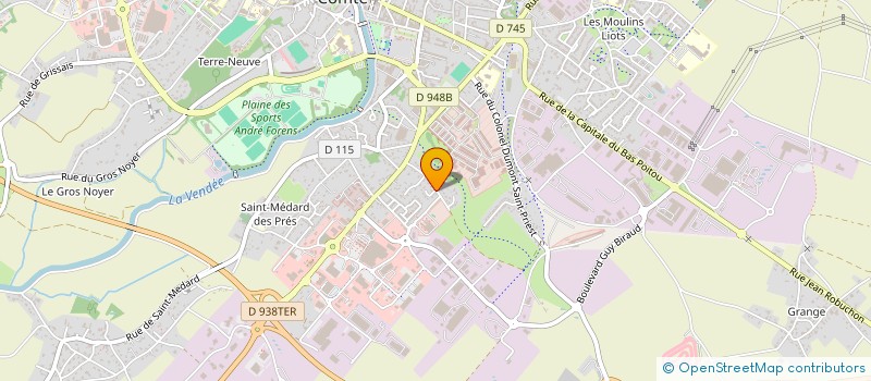 localisation de l'entreprise MONSIEUR LEO BABIN à FONTENAY-LE-COMTE