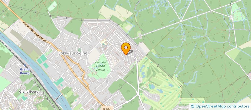 localisation de l'entreprise MONSIEUR LEO BAJJANI  SOISY-SUR-SEINE