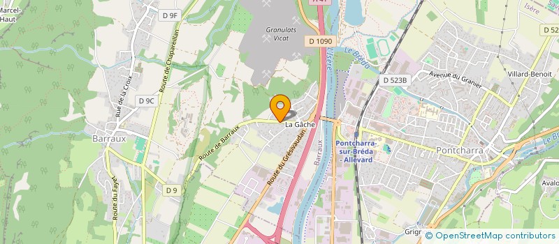 localisation de l'entreprise MONSIEUR LEO BALDUCCI  BARRAUX