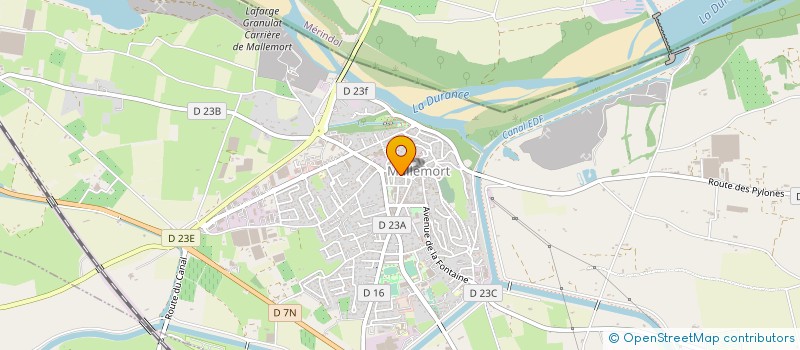 localisation de l'entreprise MONSIEUR LEO BARBI  MALLEMORT