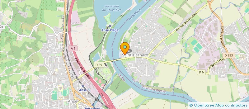 localisation de l'entreprise MONSIEUR LEO BARTHES  SAINT-BERNARD