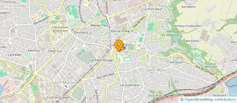 localisation de l'entreprise MONSIEUR LEO BATHANY à BREST