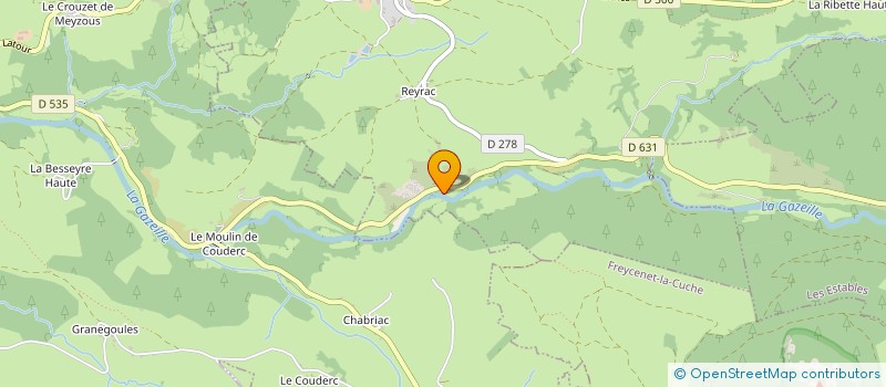 localisation de l'entreprise MONSIEUR LEO BAUDRY  FREYCENET-LA-TOUR