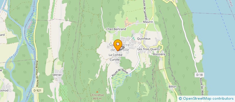 localisation de l'entreprise MONSIEUR LEO BERGERETTI  SAINT-PIERRE-DE-CURTILLE