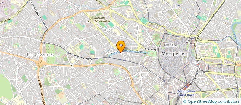 localisation de l'entreprise MONSIEUR LEO BERNARD à MONTPELLIER