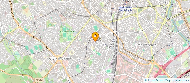 localisation de l'entreprise MONSIEUR LEO BLANCHARD à MONTPELLIER