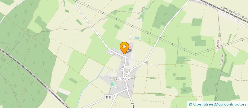 localisation de l'entreprise MONSIEUR LEO BLANCHARD  CARISEY