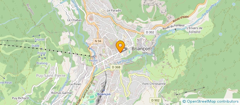 localisation de l'entreprise MONSIEUR LEO BOCHER  BRIANCON