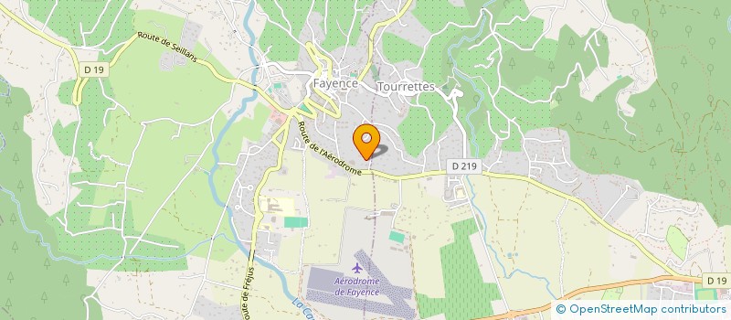 localisation de l'entreprise MONSIEUR LEO BOSCO à FAYENCE