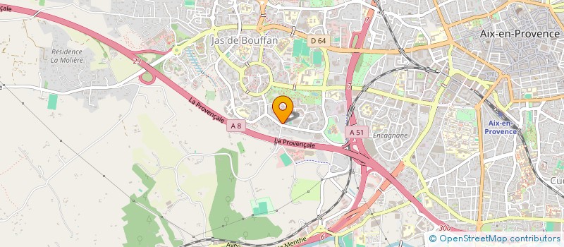 localisation de l'entreprise MONSIEUR LEO BOUCHARD à AIX-EN-PROVENCE