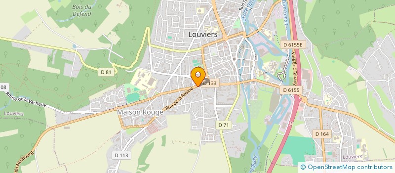 localisation de l'entreprise MONSIEUR LEO BOUDIN à LOUVIERS