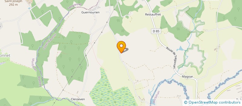 localisation de l'entreprise MONSIEUR LEO BOUJEANT  GLOMEL