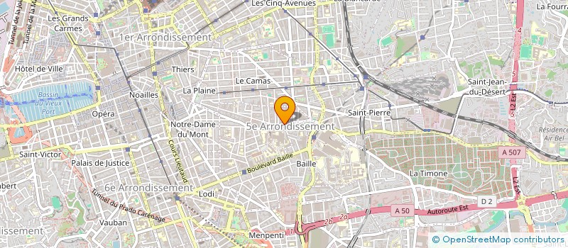 localisation de l'entreprise MONSIEUR LEO BOURGEOIS à MARSEILLE