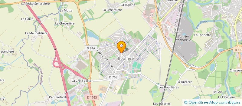 localisation de l'entreprise MONSIEUR LEO BOUSSEAU à MONTAIGU-VENDEE