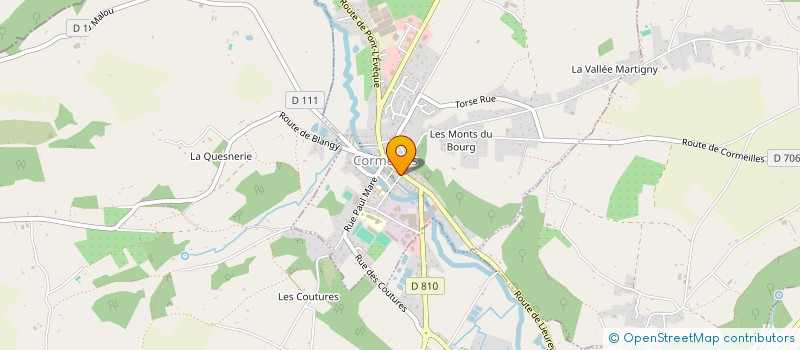 localisation de l'entreprise MONSIEUR LEO BOUTEILLER  BEUZEVILLE