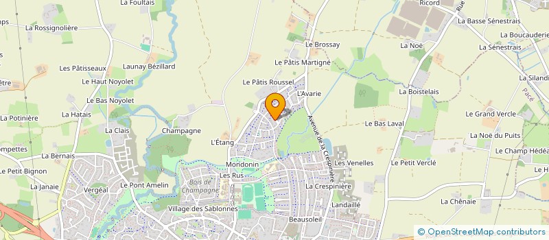 localisation de l'entreprise MONSIEUR LEO BOUVIER  PACE