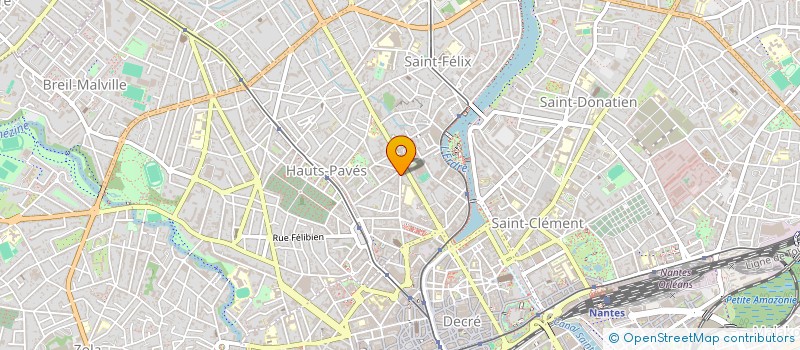 localisation de l'entreprise MONSIEUR LEO BRANGER à NANTES