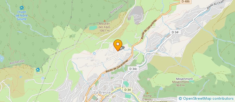 localisation de l'entreprise MONSIEUR LEO BREJOT  LA BRESSE