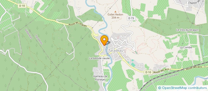 localisation de l'entreprise MONSIEUR LEO BRESSAND  TARADEAU