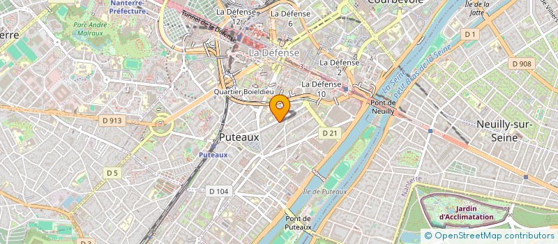 localisation de l'entreprise MONSIEUR LEO BRINKMANN  PUTEAUX