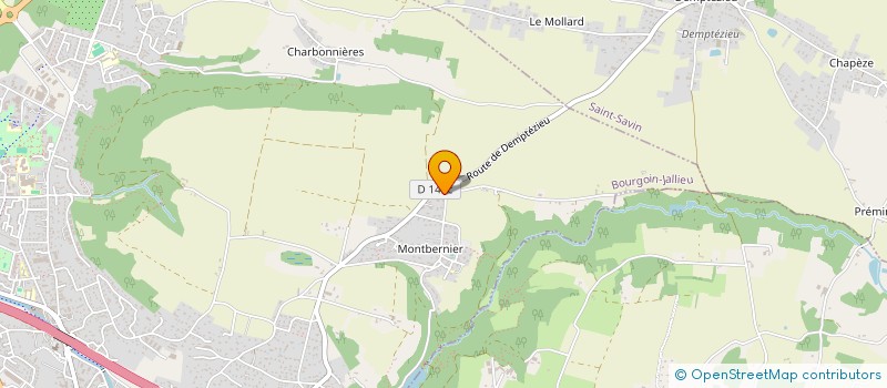 localisation de l'entreprise MONSIEUR LEO BRIZARD à TIGNIEU-JAMEYZIEU