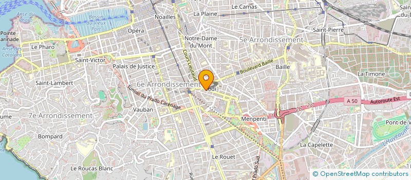localisation de l'entreprise MONSIEUR LEO BULTE à MARSEILLE
