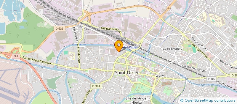 localisation de l'entreprise MONSIEUR LEO BUSERELLO à SAINT-DIZIER
