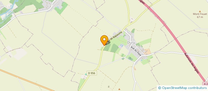 localisation de l'entreprise MONSIEUR LEO BUTKIEWICZ  DURY