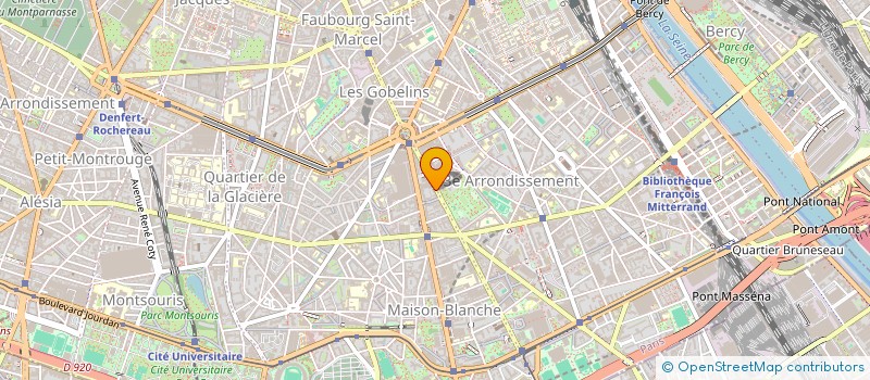 localisation de l'entreprise MONSIEUR LEO CADORET  CLICHY