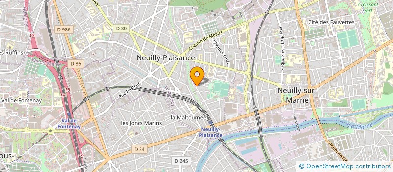 localisation de l'entreprise MONSIEUR LEO CAIRA  NEUILLY-PLAISANCE