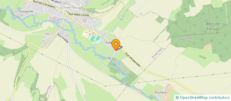 localisation de l'entreprise MONSIEUR LEO CAJOT  ENVERMEU