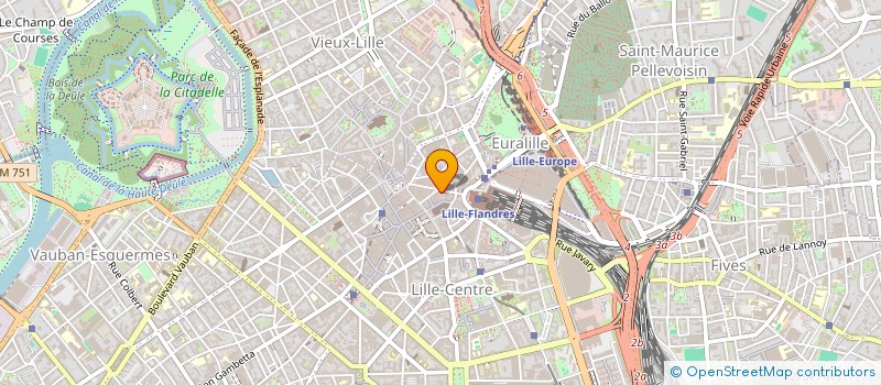 localisation de l'entreprise MONSIEUR LEO CAMPOS  LILLE