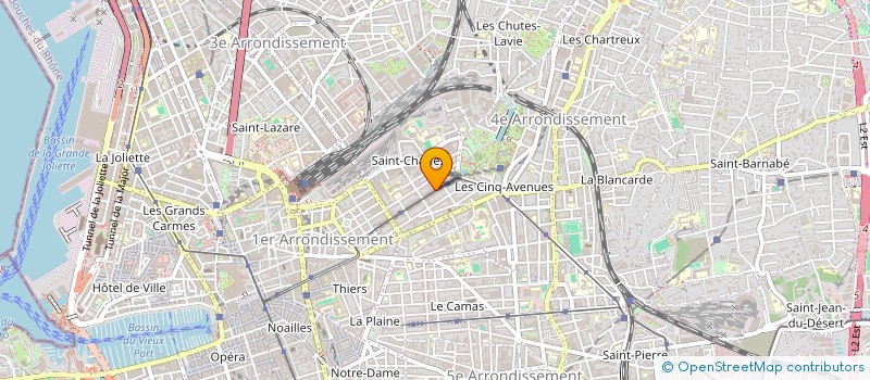 localisation de l'entreprise MONSIEUR LEO CANNONE  MARSEILLE