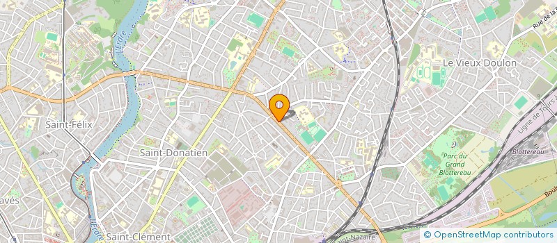 localisation de l'entreprise MONSIEUR LEO CAPOULADE  NANTES