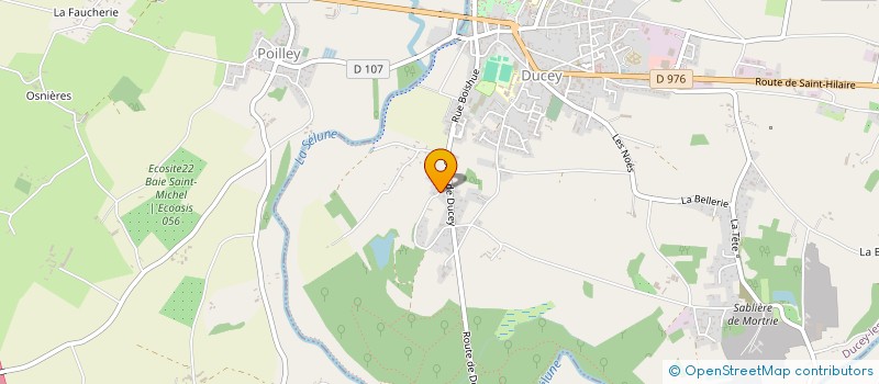 localisation de l'entreprise MONSIEUR LEO CARNET  DUCEY-LES CHERIS