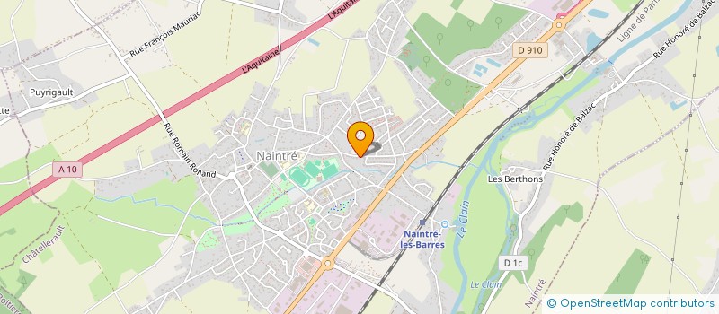 localisation de l'entreprise MONSIEUR LEO CARRAJOLA  NAINTRE