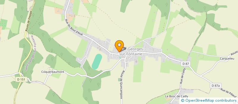 localisation de l'entreprise MONSIEUR LEO CARRIOU  SAINT-GEORGES-SUR-FONTAINE