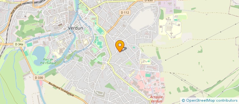localisation de l'entreprise MONSIEUR LEO CASAGRANDE à VERDUN