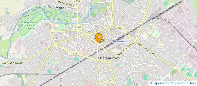 localisation de l'entreprise MONSIEUR LEO CASTILLE à CHATEAUROUX