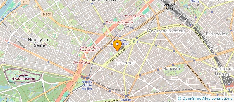 localisation de l'entreprise MONSIEUR LEO CHAIGNEAU  PARIS