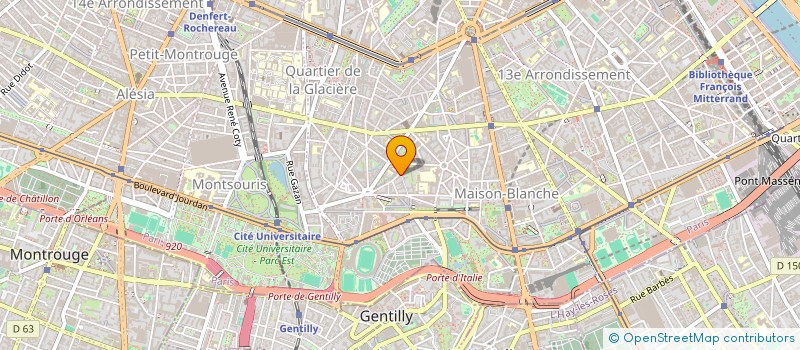 localisation de l'entreprise MONSIEUR LEO CHAMBERTIN  PARIS