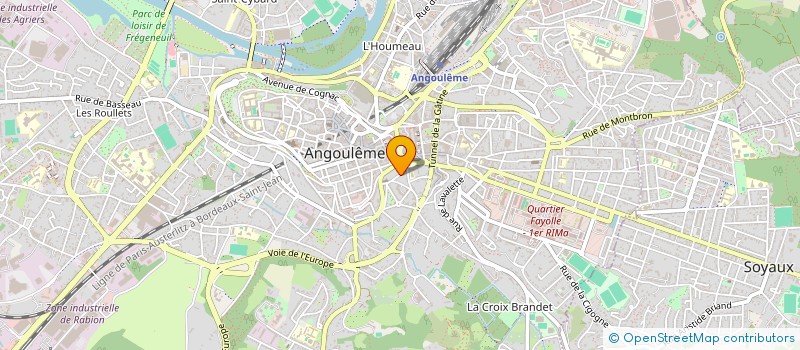 localisation de l'entreprise MONSIEUR LEO CHAMBRY à ANGOULEME