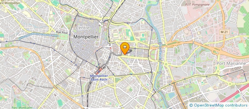 localisation de l'entreprise MONSIEUR LEO CHAPELIER à MONTPELLIER