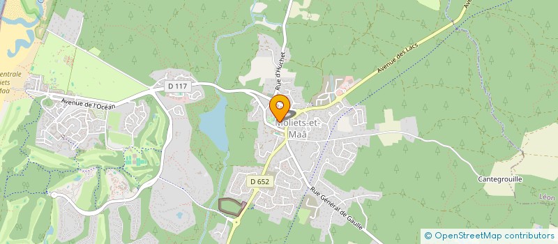 localisation de l'entreprise MONSIEUR LEO CHARAMON--MOSCHETTI  MOLIETS-ET-MAA