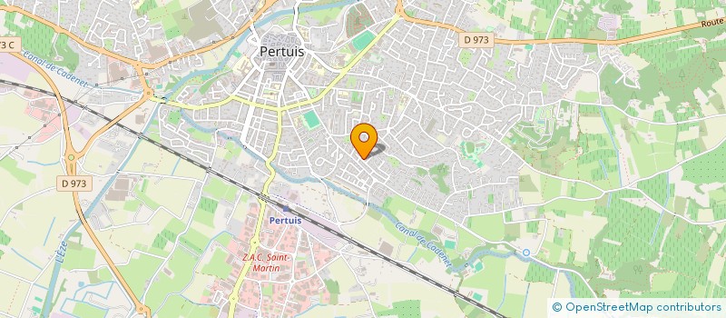 localisation de l'entreprise MONSIEUR LEO CHARPIN  PERTUIS