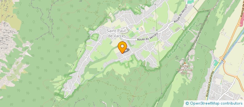 localisation de l'entreprise MONSIEUR LEO CHASTAN  SAINT-PAUL-DE-VARCES